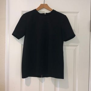 Zara black suede women’s shirt M